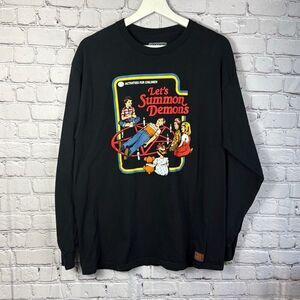 Steven Rhodes Let's Summon Demons  Men's T-Shirt Size L  F